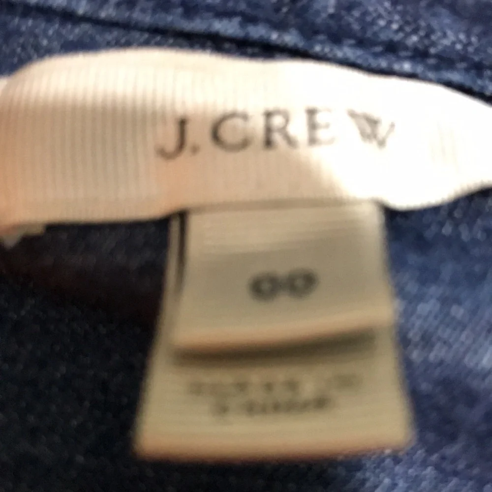 Jcrew denim chambray shirt dress